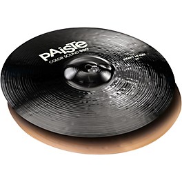 Paiste Colorsound 900 Heavy Hi Hat Cymbal Black 15 in. Pair Paiste Colorsound 900 Heavy Hi Hat Cymbal Black 14 in. Pair