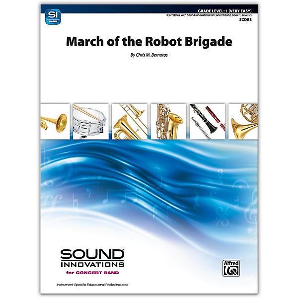 Alfred March of the Robot Brigade Conductor Score 1 (Very Easy)