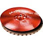 Paiste Colorsound 900 Sound Edge Hi Hat Cymbal Red 14 in. Top thumbnail