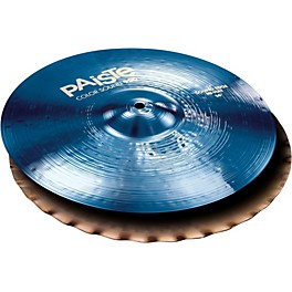 Paiste Colorsound 900 Sound Edge Hi Hat Cymbal Blue 14 in.... Paiste Colorsound 900 Sound Edge Hi Hat Cymbal Blue 14 in. Pair