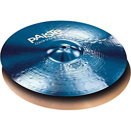 Paiste Colorsound 900 Heavy Hi Hat Cymbal Blue 14 in. Pair Paiste Colorsound 900 Heavy Hi Hat Cymbal Blue 15 in. Pair