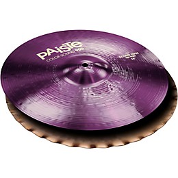 Paiste Colorsound 900 Sound Edge Hi Hat Cymbal Purple 14 in. Pair
