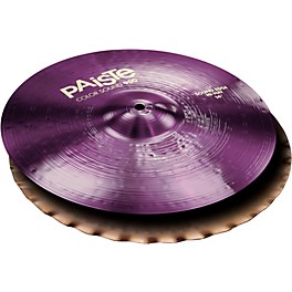 Paiste Colorsound 900 Sound Edge Hi Hat Cymbal Purple 14 ... Paiste Colorsound 900 Sound Edge Hi Hat Cymbal Purple 14 in. Top