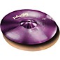 Paiste Colorsound 900 Hi Hat Cymbal Purple 14 in. Top thumbnail