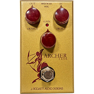 J.Rockett Audio Designs Archer Ikon Boost/Overdrive Effects Pedal for sale