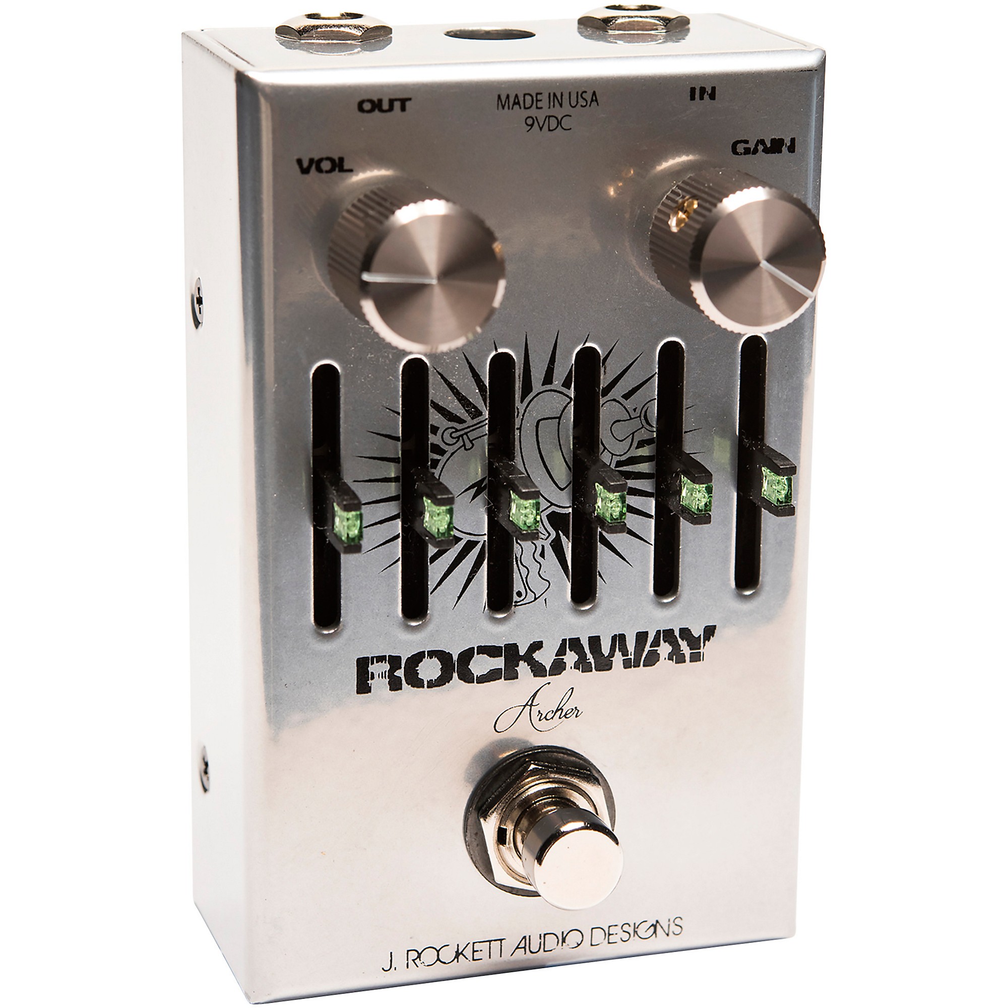 Zuidwest Geleend Dynamiek Rockett Pedals Rockaway Archer Steve Stevens Signature EQ/Overdrive Effects  Pedal | Guitar Center