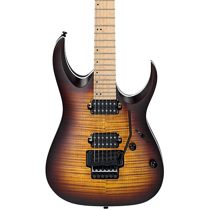 ibanez rga series rgar42mfmt electric guitar flat dragon eye burst