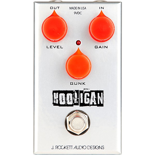 J.Rockett Audio Designs The Hooligan Tour Series Fuzz Effects Pedal