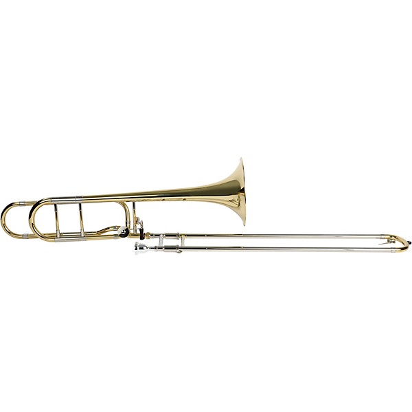 Allora ATB-450 Vienna Series Intermediate F-Attachment Trombone Lacquer Yellow Brass Bell