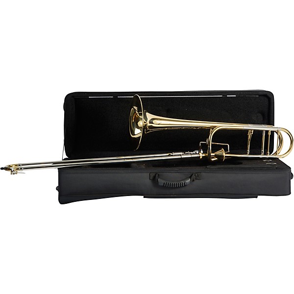 Open Box Allora ATB-550 Paris Series Professional Trombone Level 2 Lacquer, Rose Brass Bell 190839685070