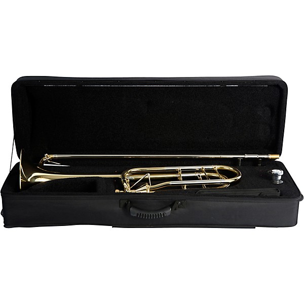Open Box Allora ATB-550 Paris Series Professional Trombone Level 2 Lacquer, Rose Brass Bell 190839685070