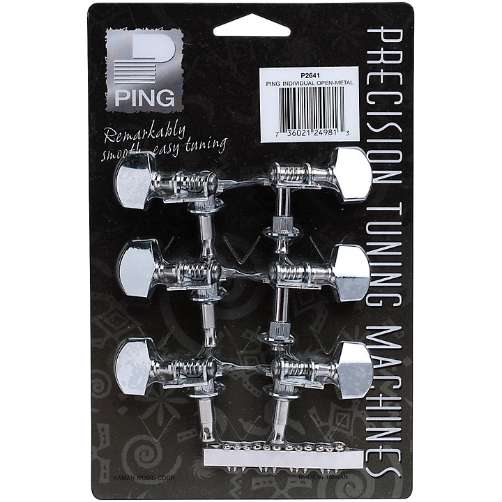 Ping Economy Chrome Individual Guitar Tuning Machines Guitar Center