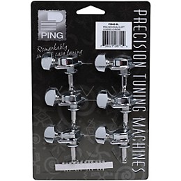 Ping Economy Covered Individual - Chrome Guitar Tuning Machines
