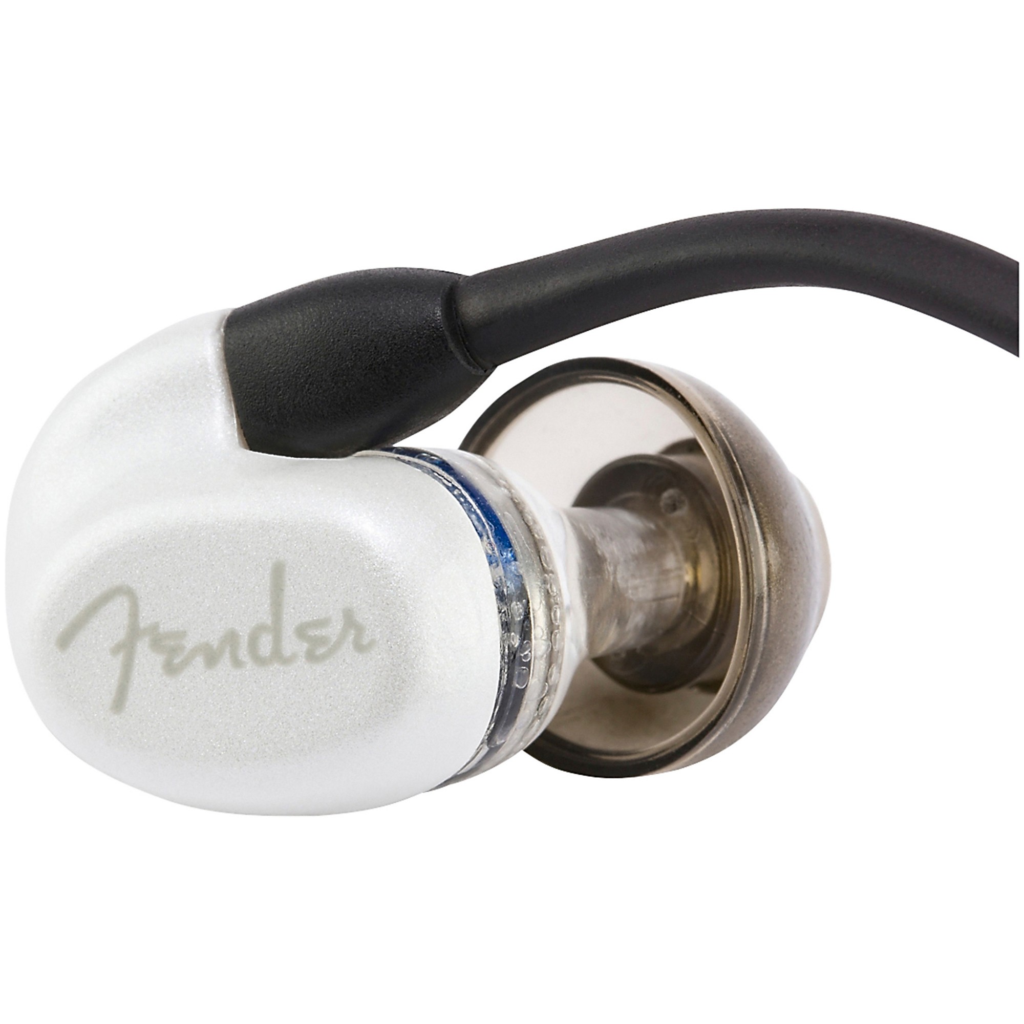 Fender CXA1 In-Ear Monitor with 3-Button Mic White | Guitar Center