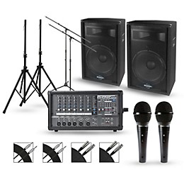 Phonic Powerpod 620 Plus with S7 Series Speakers PA Package 15" Mains