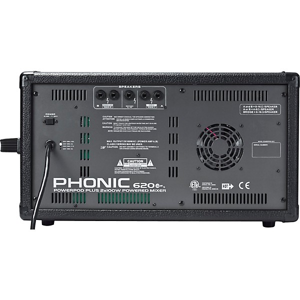 Phonic Powerpod 620 Plus with S7 Series Speakers PA Package 15" Mains