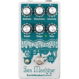 Open Box EarthQuaker Devices Sea Machine Super Chorus Guitar Effects Pedal v3 Level 1