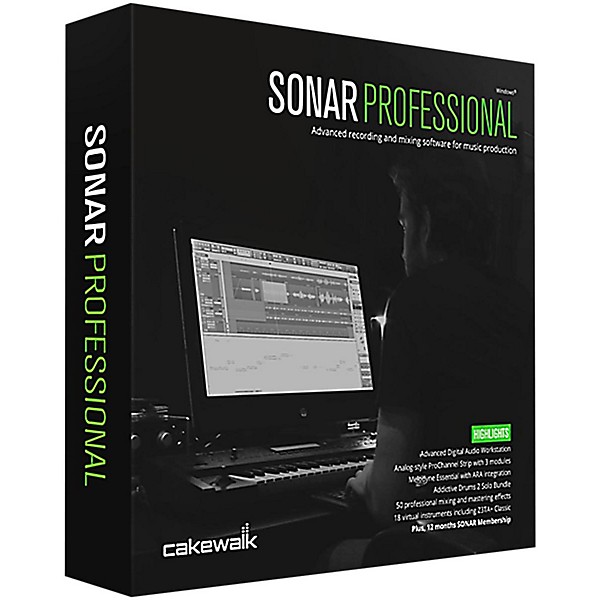 Cakewalk SONAR Professional Upgrade from SONAR Home Studio