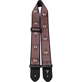 Perri's 2.5 In. Emoji Poop Symbol Guitar Strap 2.5 in.