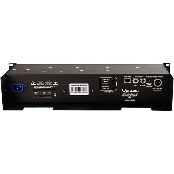 Open Box Quilter Labs SA200-RACKMOUNT Steelaire Rackmount 200W Guitar Amp Head Level 2  197881089788