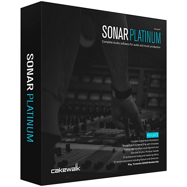 Cakewalk SONAR Platinum Upgrade from SONAR Artist | Guitar Center
