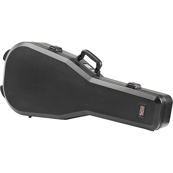 Gator Flight Pro TSA Series ATA Molded Acoustic Guitar Case Black