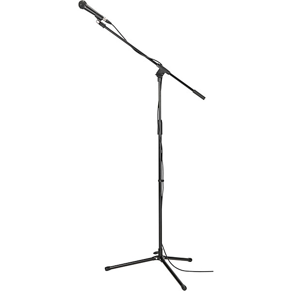 Musician's Gear MG100B Tripod Boom Microphone Stand Black
