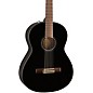 Fender CN-60S Nylon String Acoustic Guitar Gloss Black thumbnail