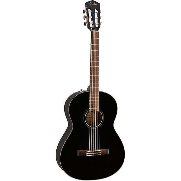 Fender CN-60S Nylon String Acoustic Guitar Gloss Black