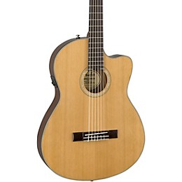 Fender CN-140SCE with Case Nylon String Acoustic-Electric Guitar Natural