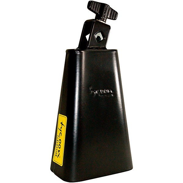 Tycoon Percussion 6" Black Powder Coated Cowbell
