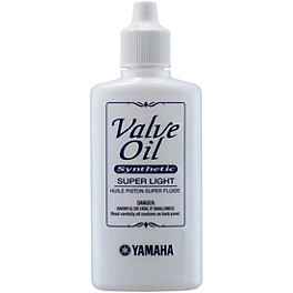 Yamaha Super Light Synthetic Valve Oil, 60mL 2 oz.