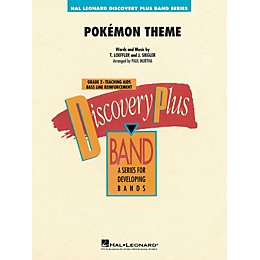 Hal Leonard Pokémon Theme - Discovery Plus Concert Band Series Level 2 arranged by Paul Murtha