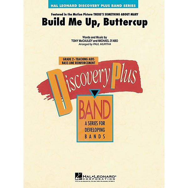 Hal Leonard Build Me Up, Buttercup - Discovery Plus Concert Band Series Level 2 arranged by Paul Murtha