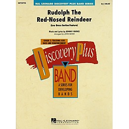 Hal Leonard Rudolph The Red-Nosed Reindeer - Discovery Plus Concert Band Series Level 2 arranged by John Moss