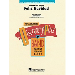 Hal Leonard Feliz Navidad - Discovery Plus Concert Band Series Level 2 arranged by Michael Brown