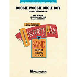 Hal Leonard Boogie Woogie Bugle Boy - Discovery Plus Concert Band Series Level 2 arranged by Michael Sweeney