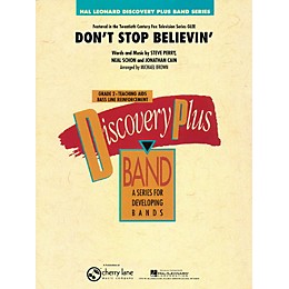 Cherry Lane Don't Stop Believin' - Discovery Plus Concert Band Series Level 2 arranged by Michael Brown