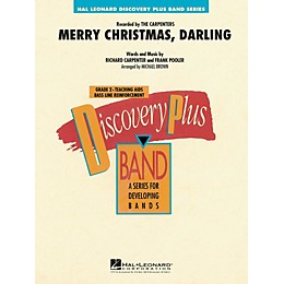 Hal Leonard Merry Christmas, Darling - Discovery Plus Concert Band Series Level 2 arranged by Michael Brown