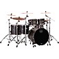 Open Box Mapex Saturn V Exotic Edition 5-Piece Studioease Shell Pack Level 1 Flat Black Maple Burl thumbnail