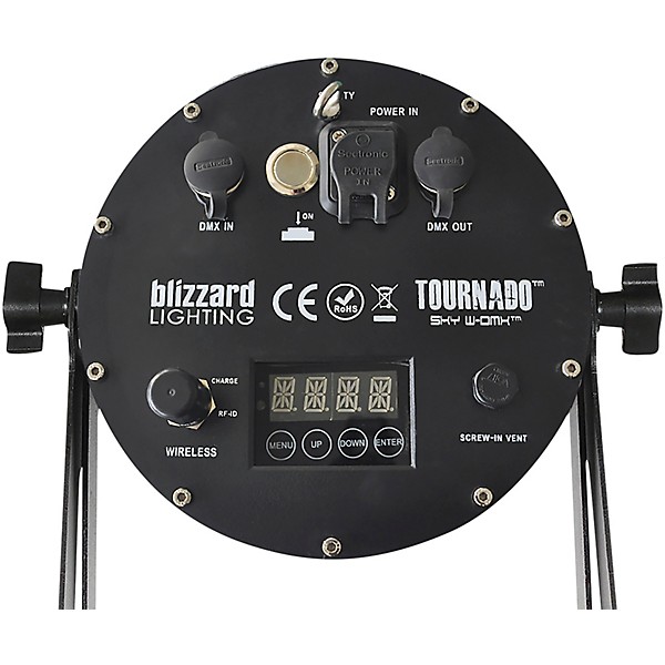 Blizzard TOURnado Sky W-DMX IP Outdoor Cordless Wireless RGBAW+UV LED Wash Light