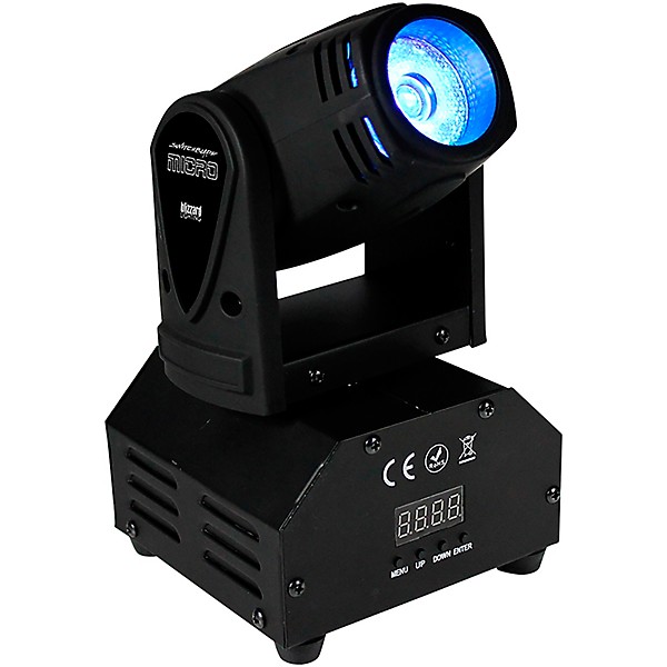 Open Box Blizzard SwitchBlade Micro RGBW LED Moving Head 8° Beam Light Level 2 Regular 190839565792