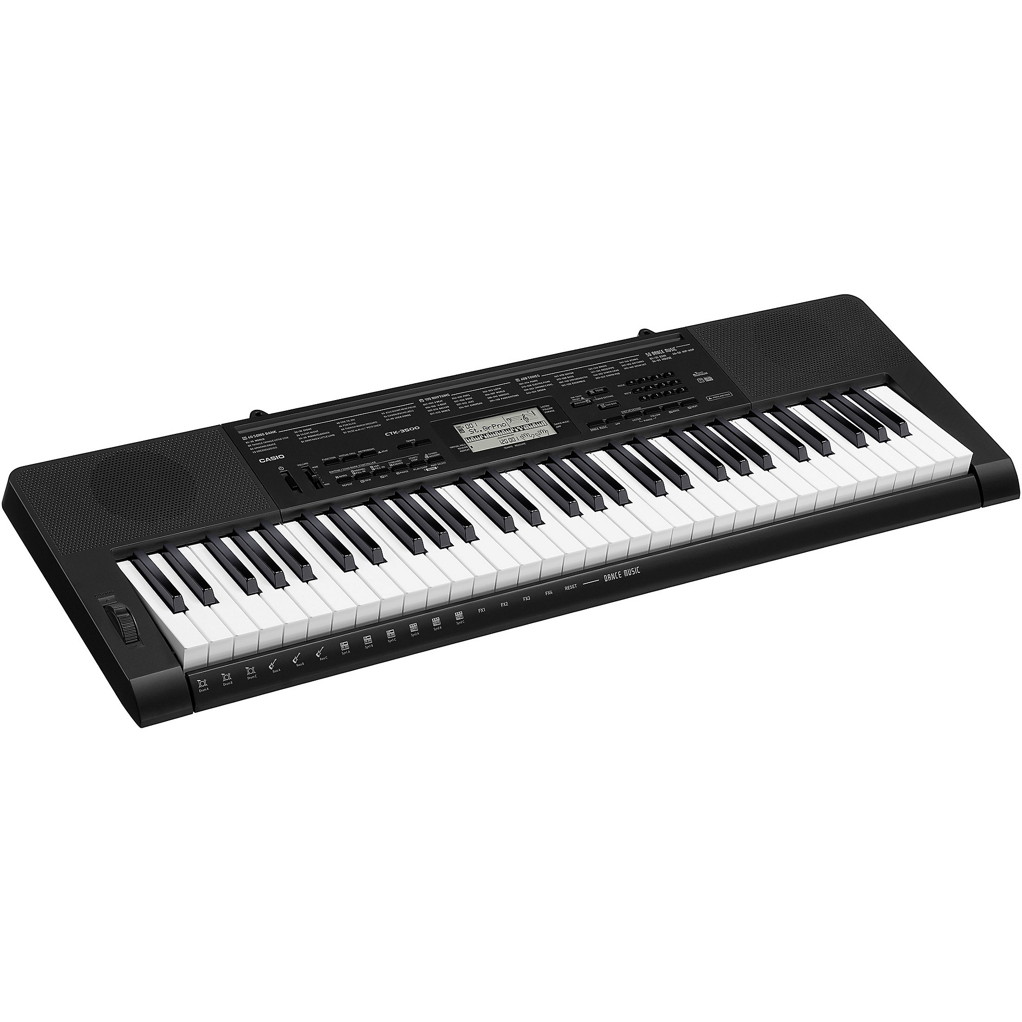 【CASIO】 カシオ　CTK-3500 キーボード 61鍵 Casio CTK-3500 Electronic Keyboard 61 Key Working (No Power