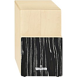 MEINL VivaRhythm Birch Wood Tri-Cajon Striped Onyx