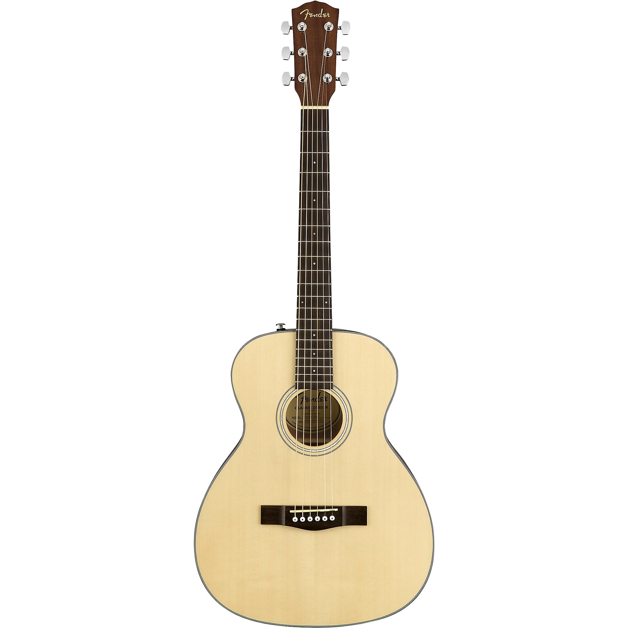 Fender CT-60S Travel Acoustic Guitar Natural | Guitar Center