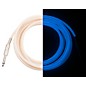 Palmer Glow In The Dark Cable with 1/4 Inch Straight Plugs "The Original GlowCable" - Blue 10 ft.