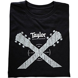 Taylor Double Neck T-Shirt Black XX Large