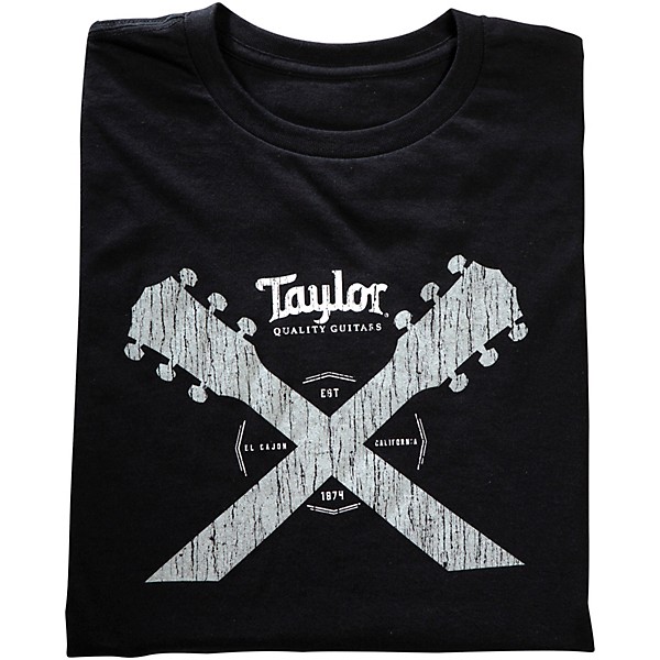 Taylor Double Neck T-Shirt Black XX Large
