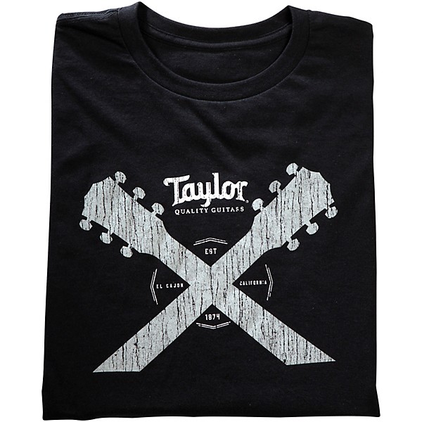 Taylor Double Neck T-Shirt Black XXX Large
