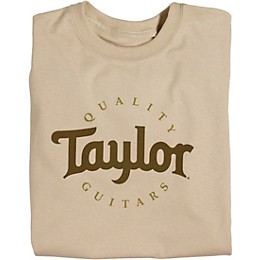 Taylor Two-Color Logo T-Shirt Sand Large